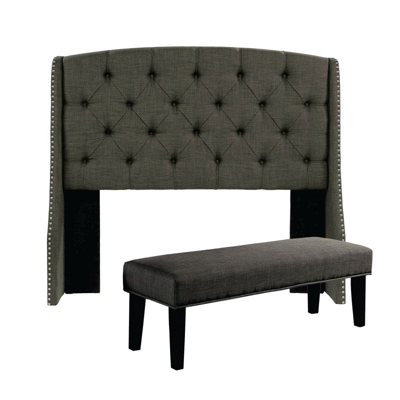 Chenery Upholstered Wingback Headboard & Reviews Joss & Main